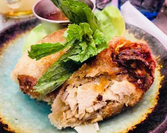 Order Chicken Spring Roll (GF) (4 pcs) food online from Pho Time by BoCaphe store, New York on bringmethat.com