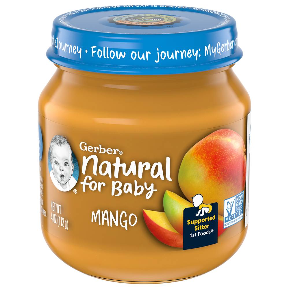 Gerber Mango Porridge For Natural Baby (4 oz)