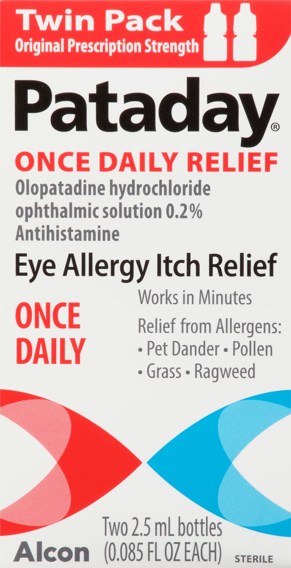 Pataday Eye Allergy Itch Once Daily Relief (5 ml)