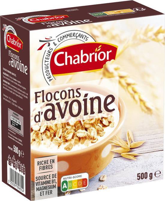 Flocons d'avoine - chabrior - 500g