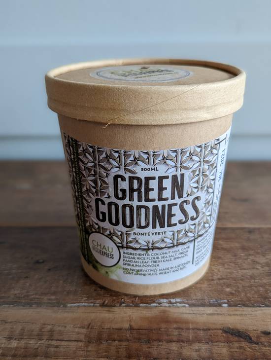 Green Goodness Ice Cream
