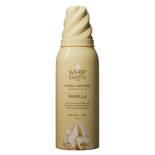 Whipshots Vanilla Vodka Infused Whipped Cream (50 ml)