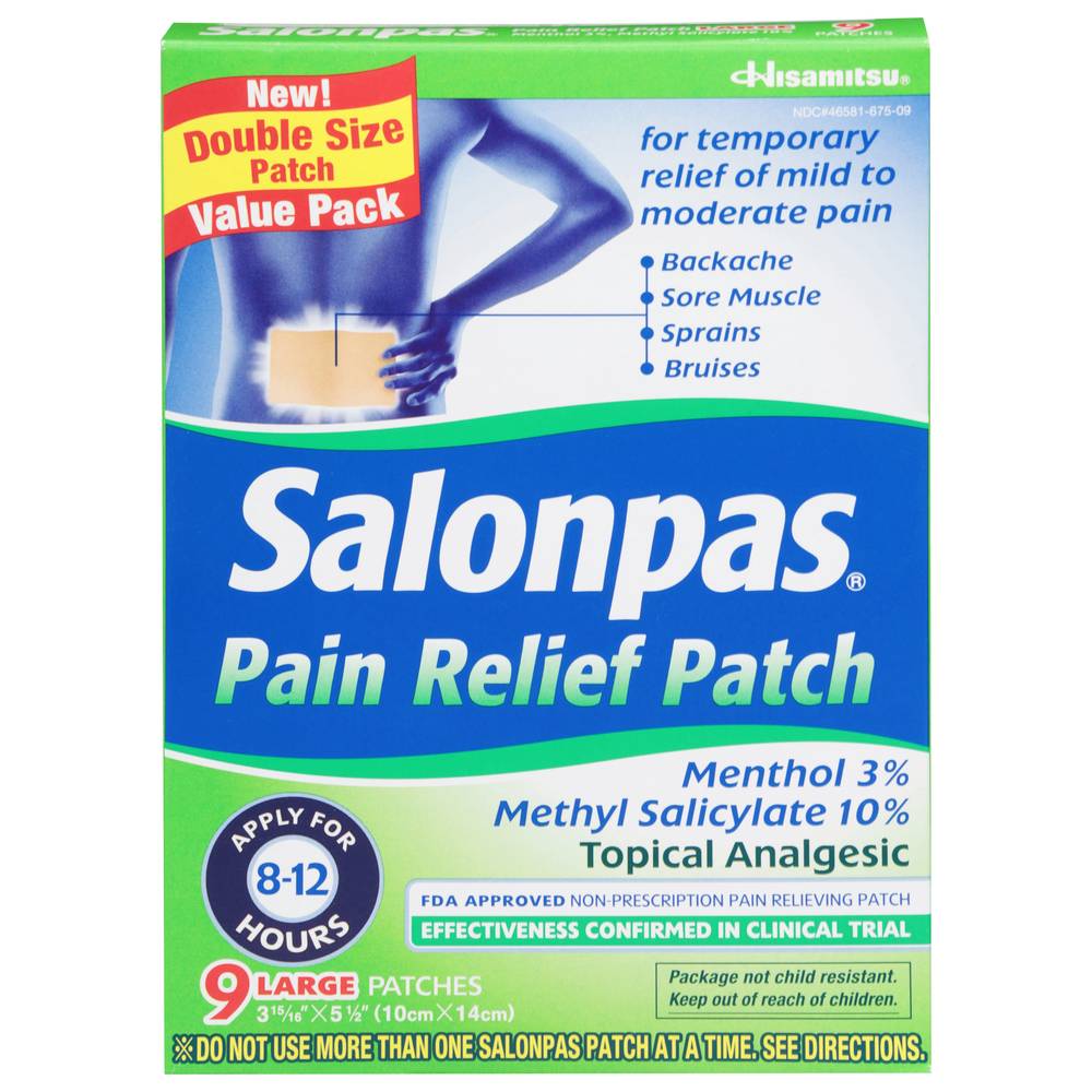 Salonpas Pain Relief Large Patch