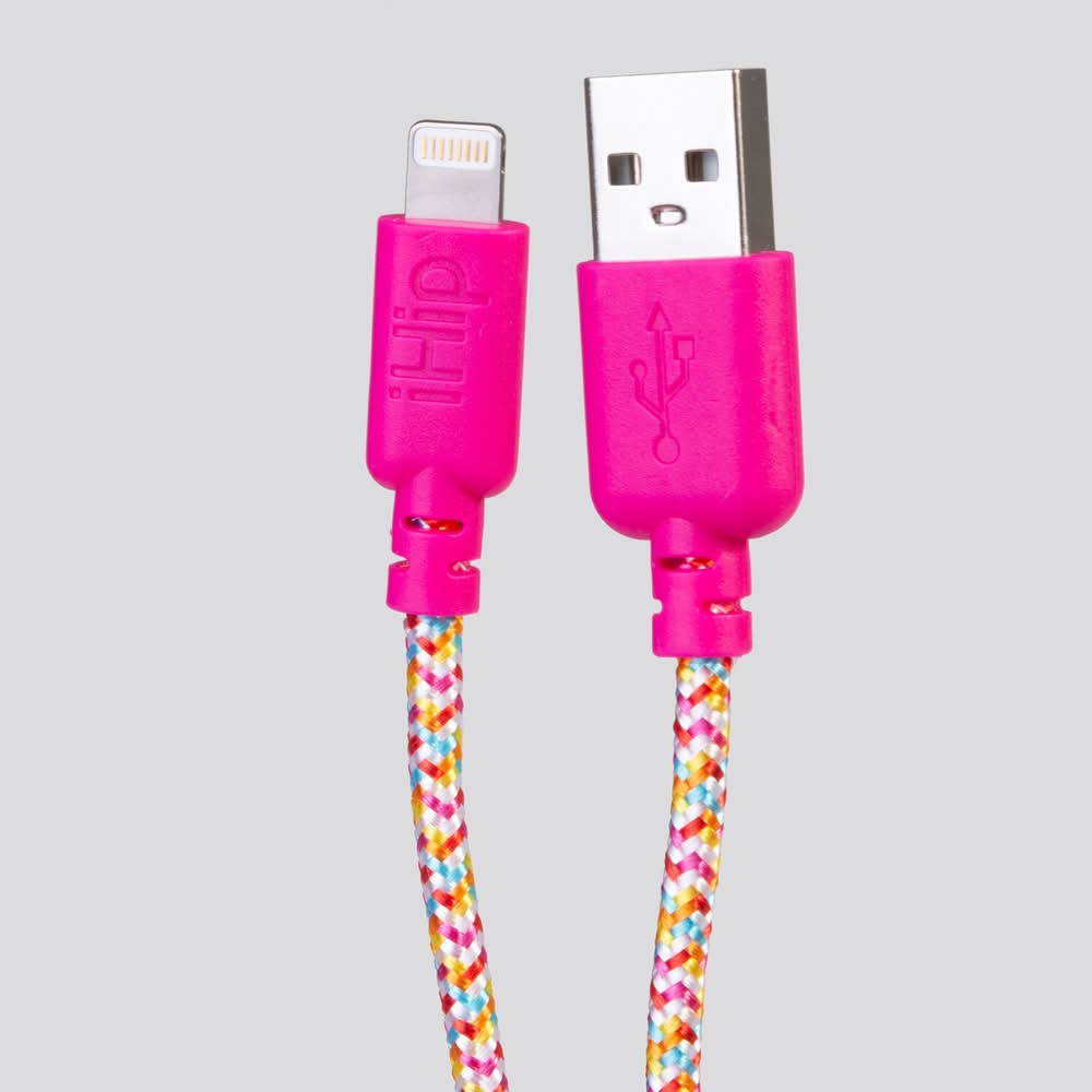 iHip Lightening Cable Wire, Pink