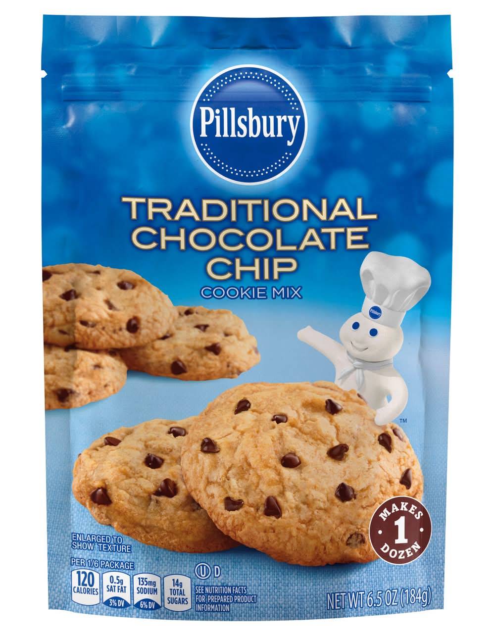 Pillsbury Traditional Chocolate Chip Cookie Mix (6.5 oz)