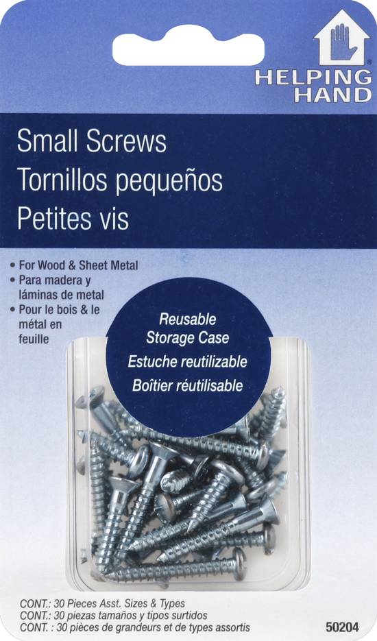Helping Hand Small Screws (30 ct)