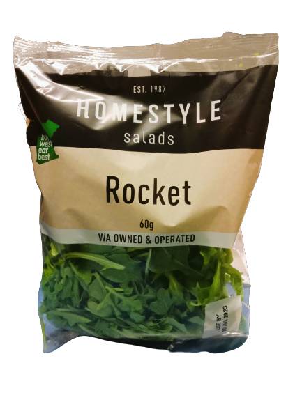 Homestyle Rocket Salad Bag 60Gm