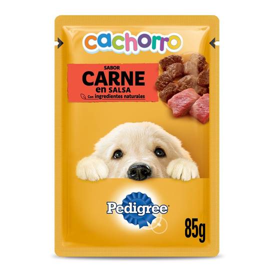Pedigree - Alimento húmedo cachorro carne - Sobre 85 g