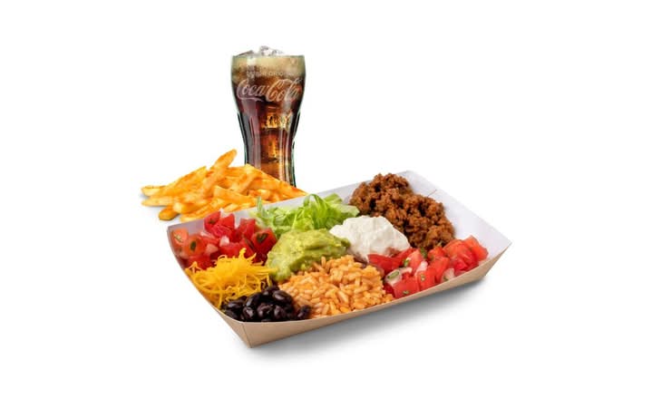Menú Burrito Bowl Guacamole