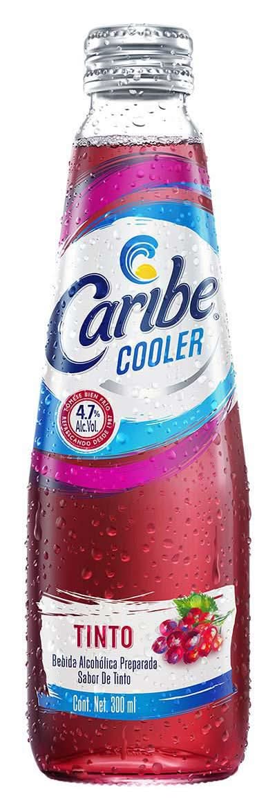 Caribe Cooler · Bebida alcohólica preparada, tinto (300 ml)