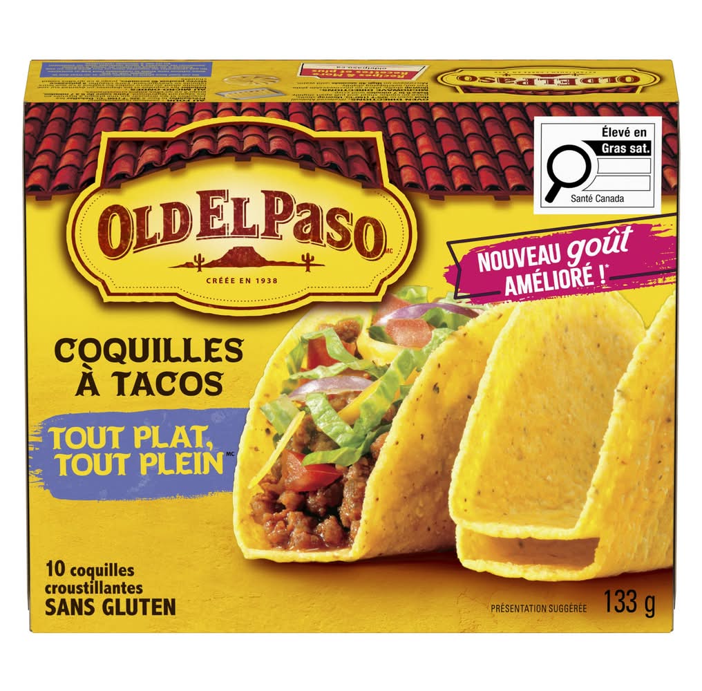Old El Paso Stand N' Stuff Crunchy Taco Shells (133 g, 10 ct)