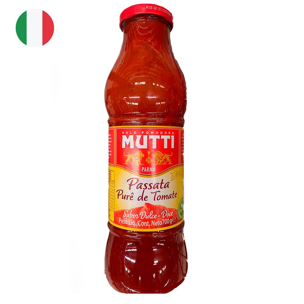 Mutti salsa de tomate italiana