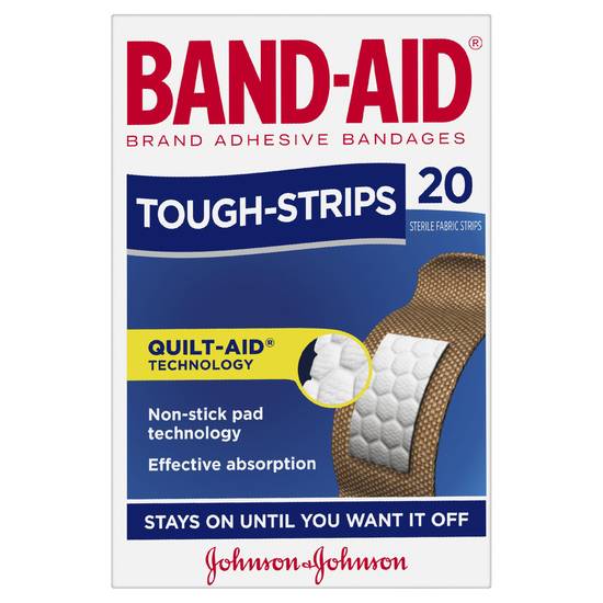 Band-aid Tough Strips Regular (20 Pack)