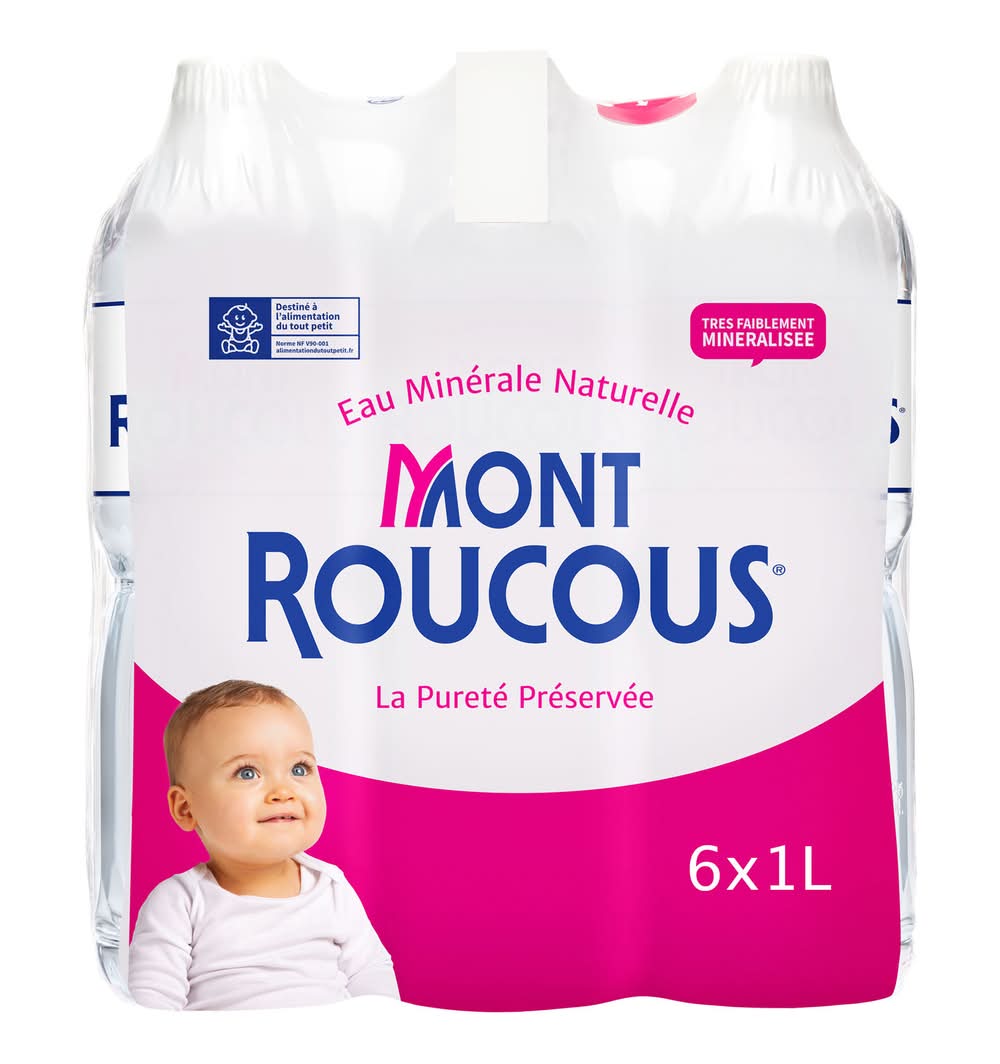 Mont Roucous - Eau minérale naturelle (6 x 1L)
