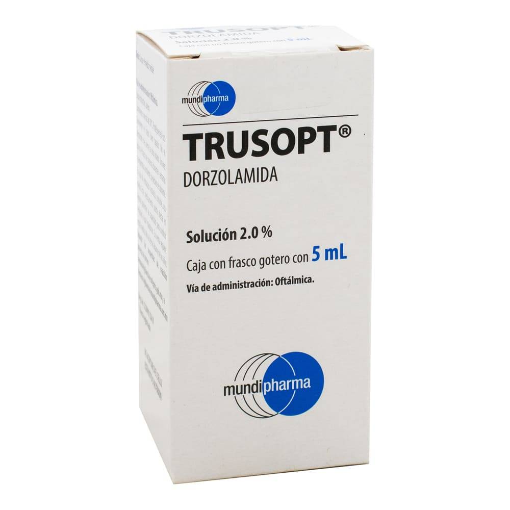 Mundipharma trusopt dorzolamida solución 2.0% (5 ml)
