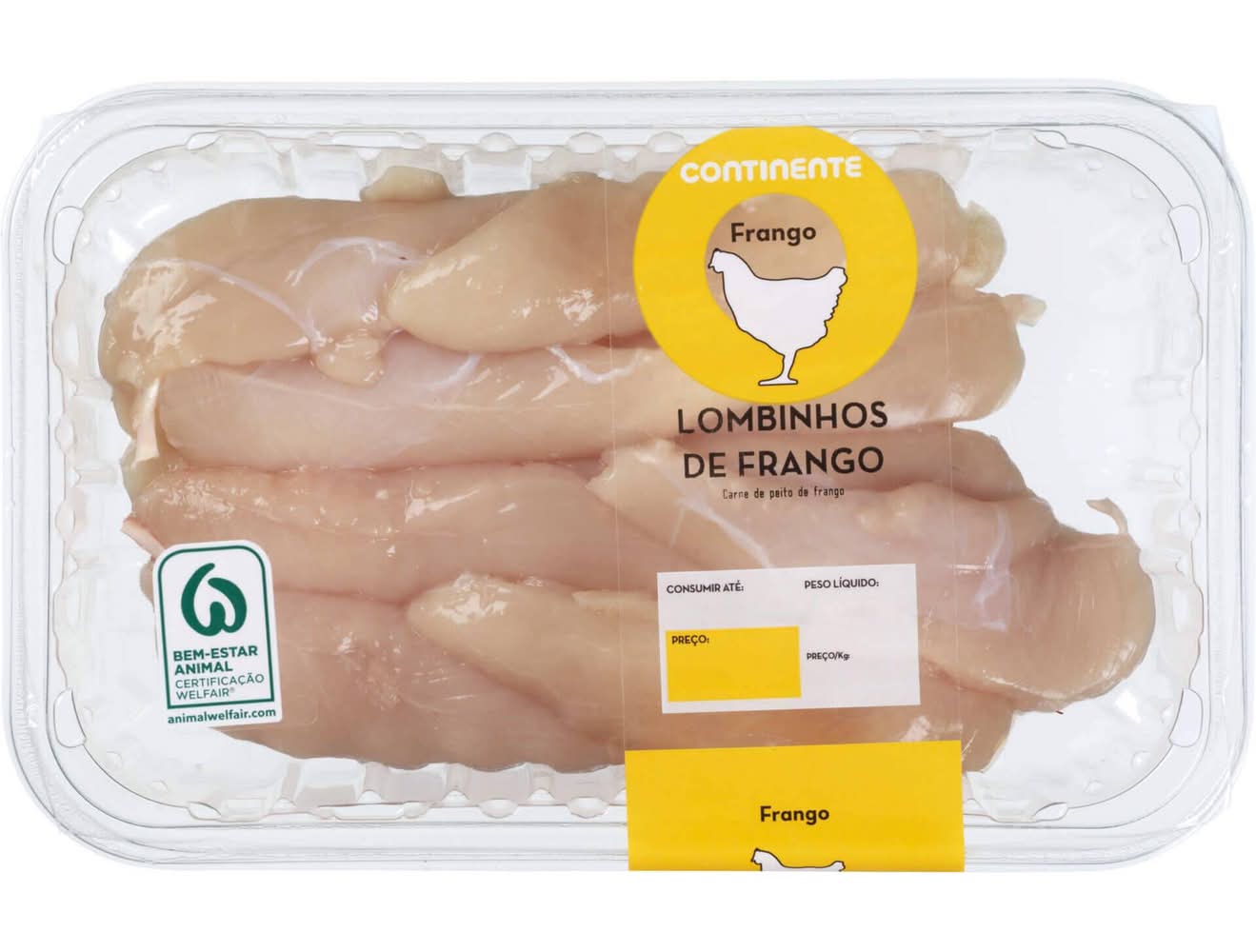 Lombinhos de Frango Continente (emb. 440 gr)
