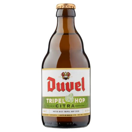 Duvel Tripel Hop Citra Bière Bouteille 330 ml
