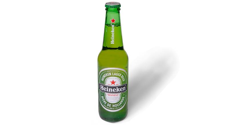 Heineken 341mL, Bière/Beer  (5% ABV)