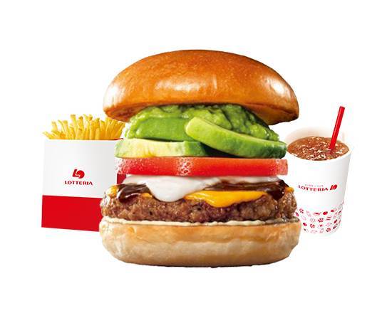 【セット】ア��ボカド 絶品チーズバーガー Avocado Ultimate Cheeseburger Set