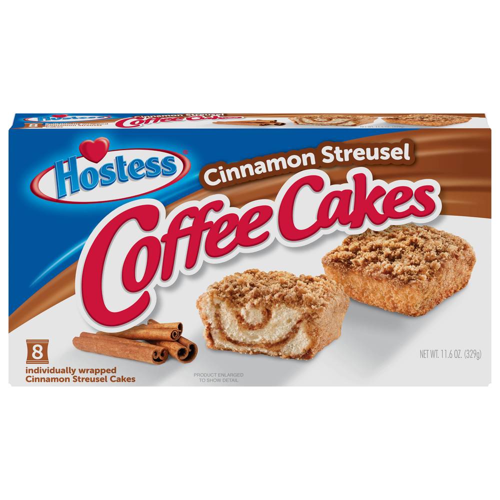 Hostess Cinnamon Streusel Coffee Cakes (11.6 oz)