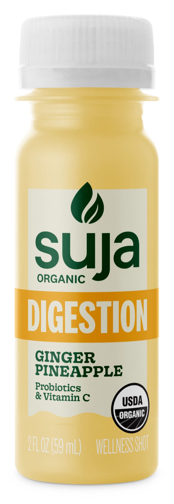 Suja Organic Digestion Wellness Shot, Ginger-Pineapple (2 fl oz)