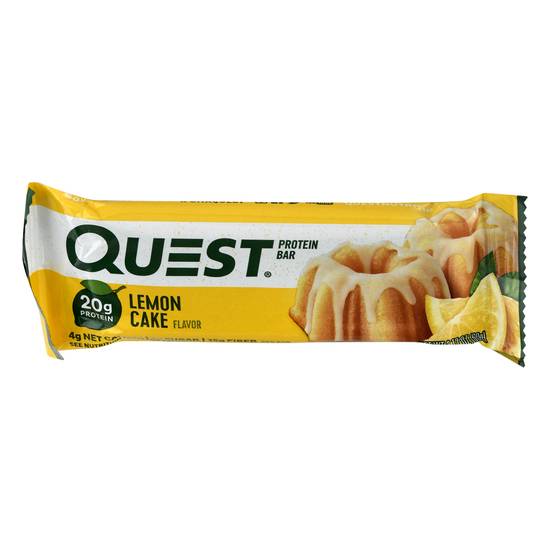 Quest Lemon Cake Flavor Protein Bar