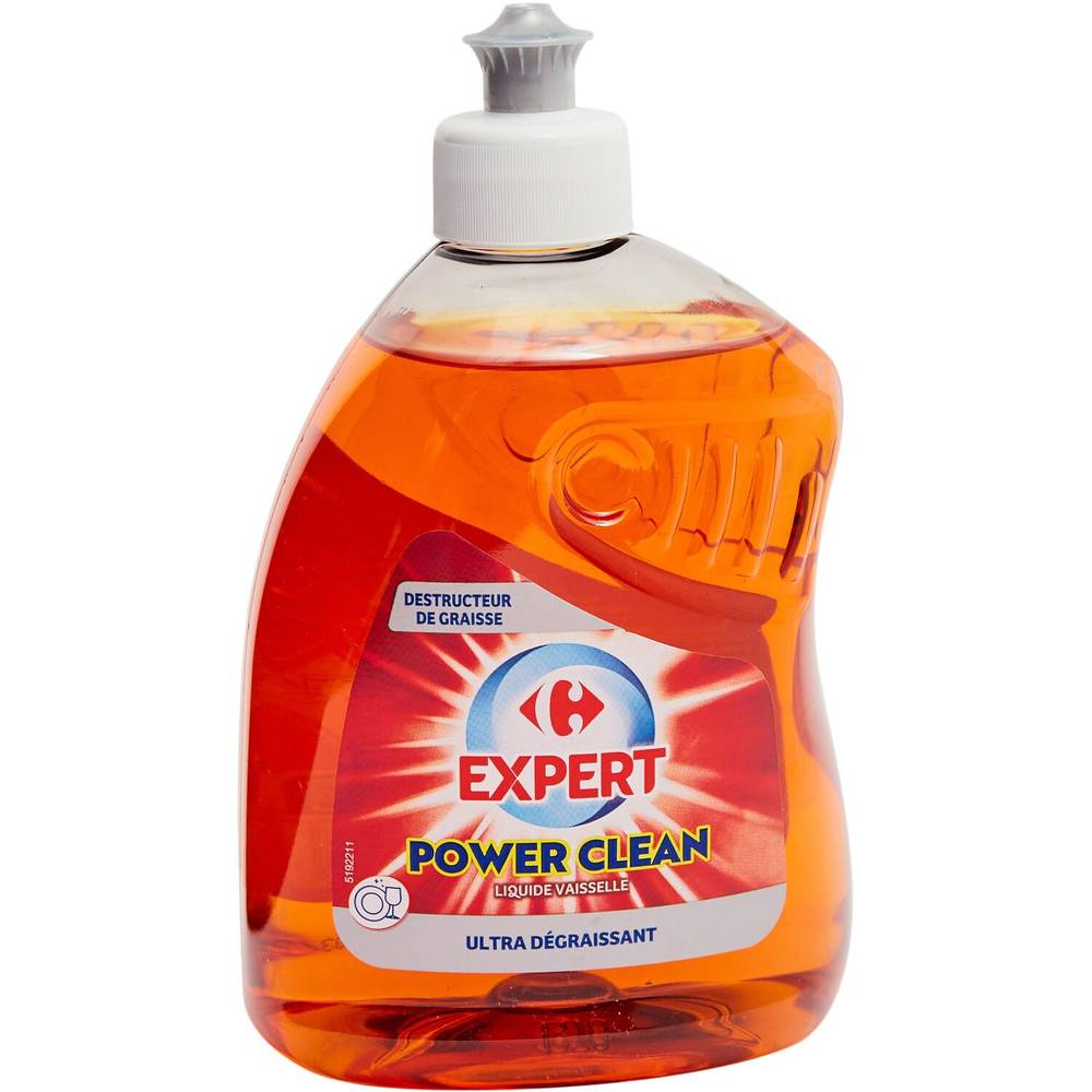 Carrefour Expert - Liquide vaisselle power clean (500ml)