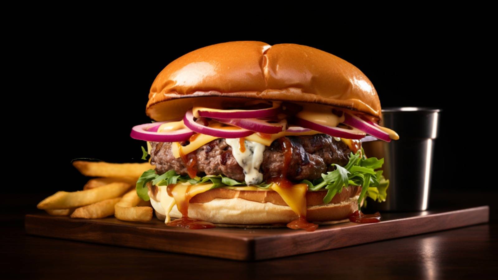 Menu Burger Le Chèvre Miel