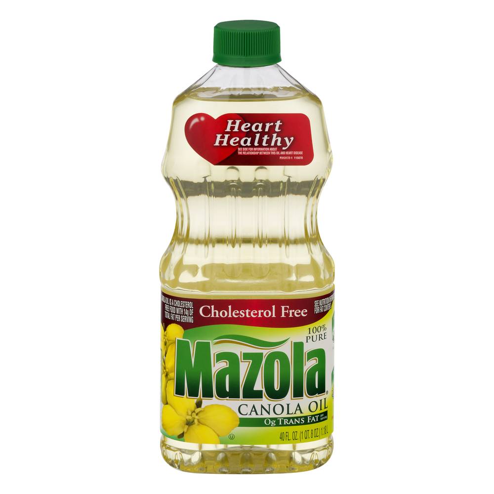 Mazola Cholesterol Free Canola Oil (40 fl oz)