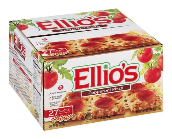 Ellio's Pepperoni Pizza (27 slices)