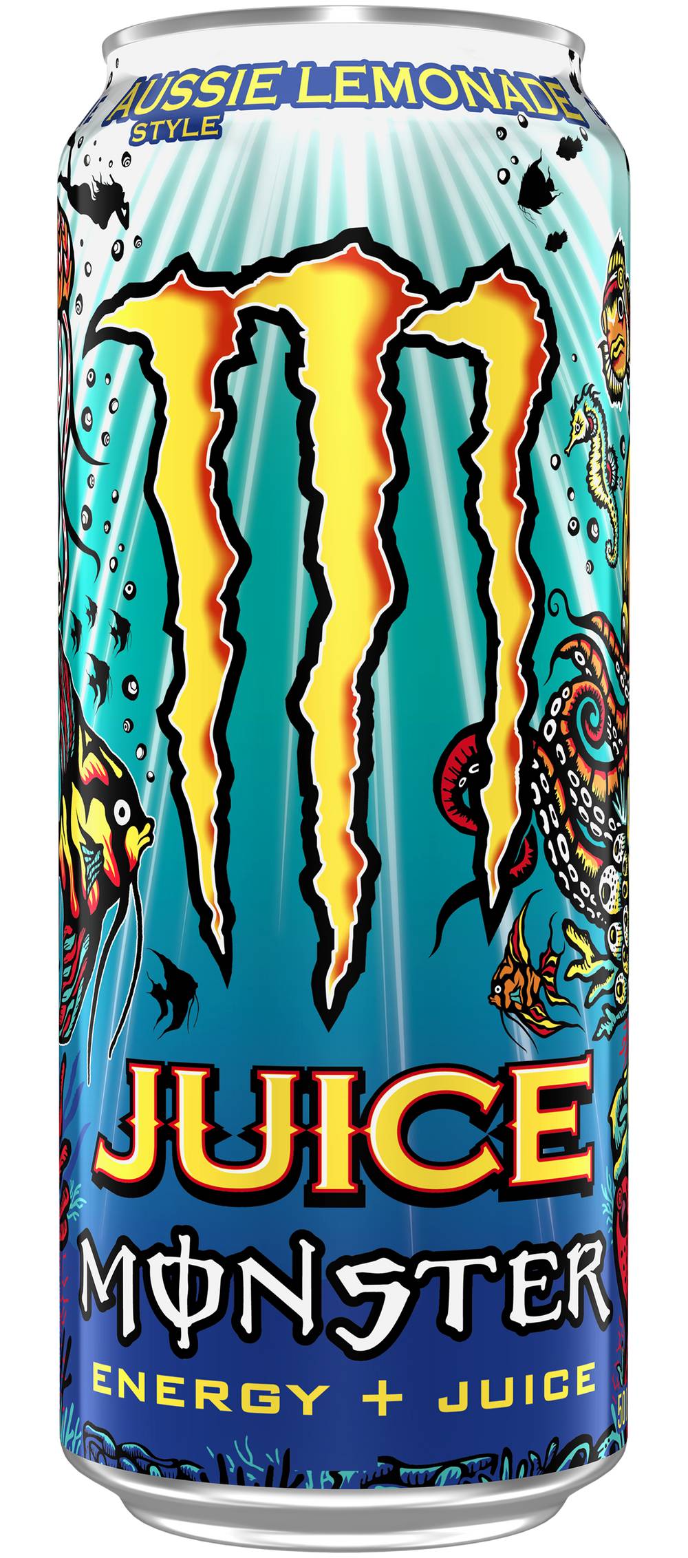 Monster Energy Aussie Drink Juice, Lemonade (500mL)
