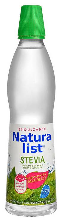 Endulzante stevia Líquido NATURALIST