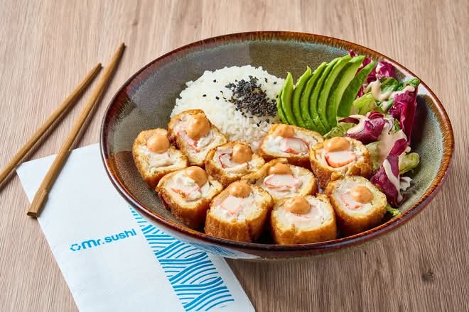 Kani Tori - Pollo Empanizado, Kanikama y Salsa Chipotle