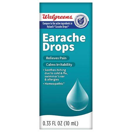 Walgreens Earache Drops