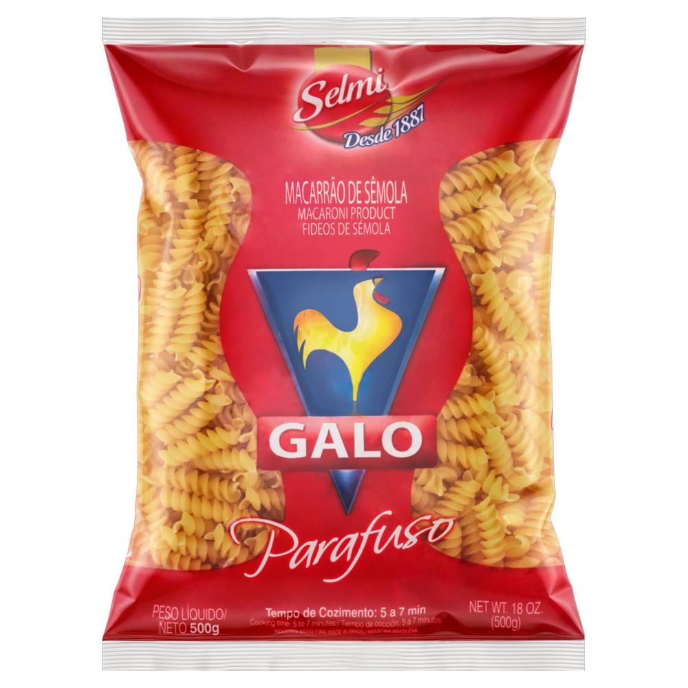 Galo · Macarrão parafuso (500 g)