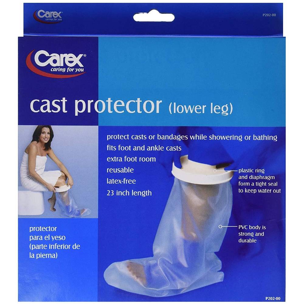 Carex Cast Protector Lower Leg, 23” inches long