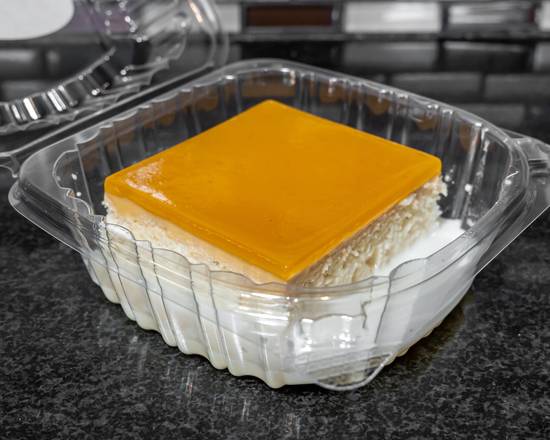 Passion Tres Leches Cake Slice