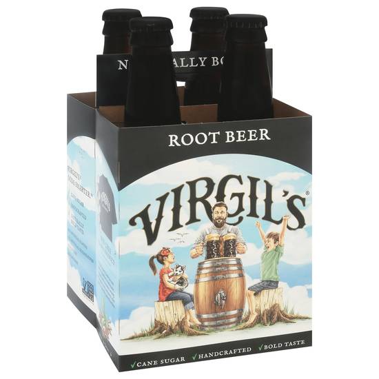 Virgil's Root Beer (4 ct, 12 fl oz)