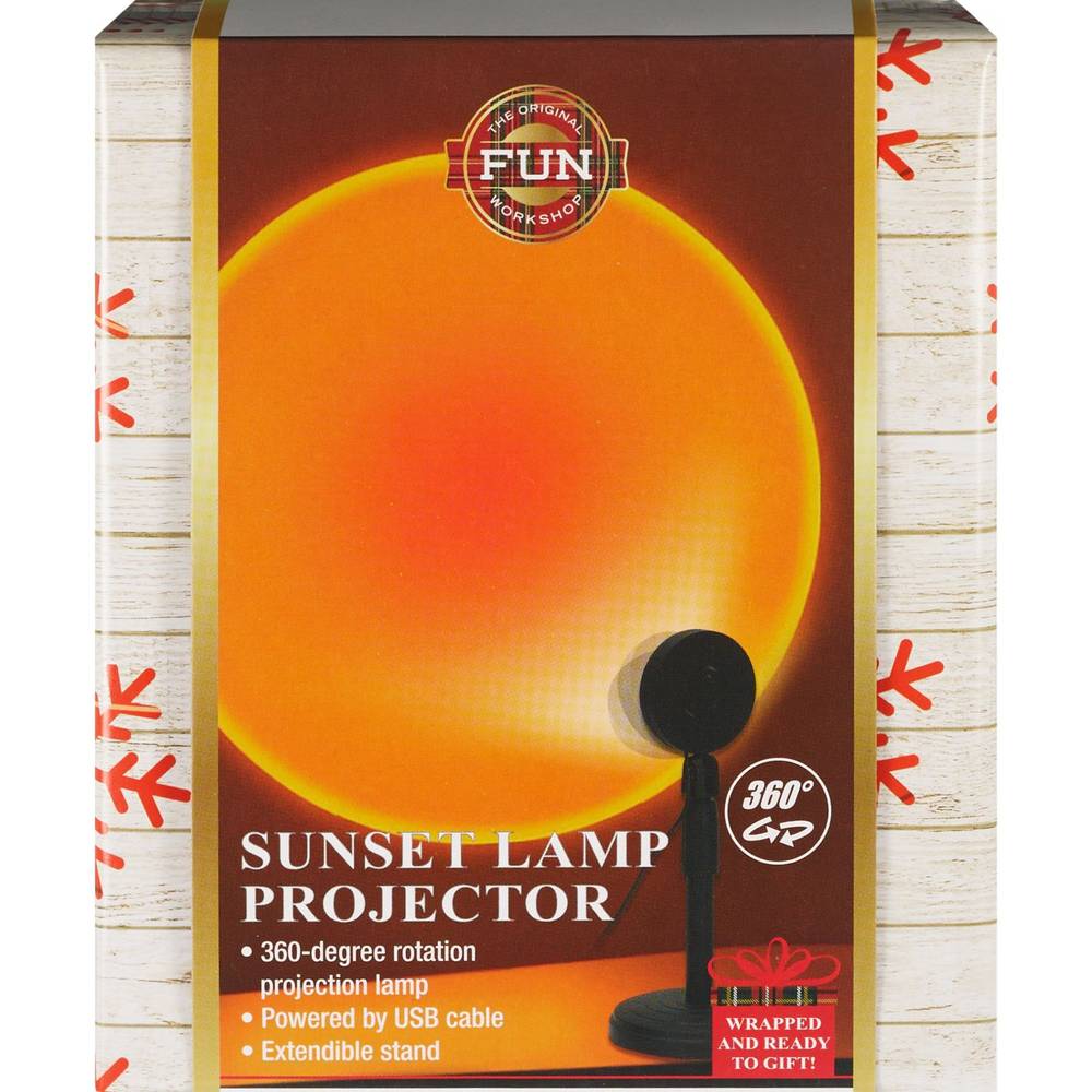 The Original Fun Workshop Sunset Projection Lamp