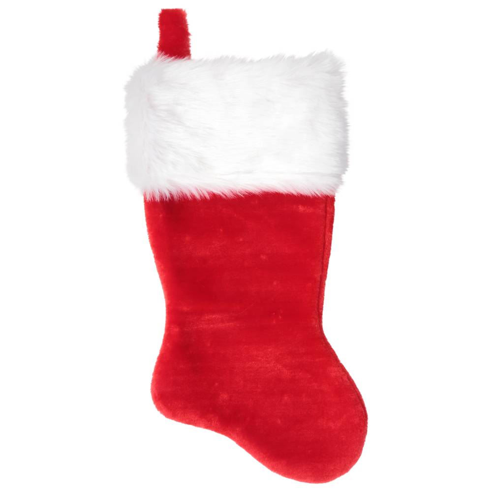 Grupo Ruz 20" Velvet Christmas Sock