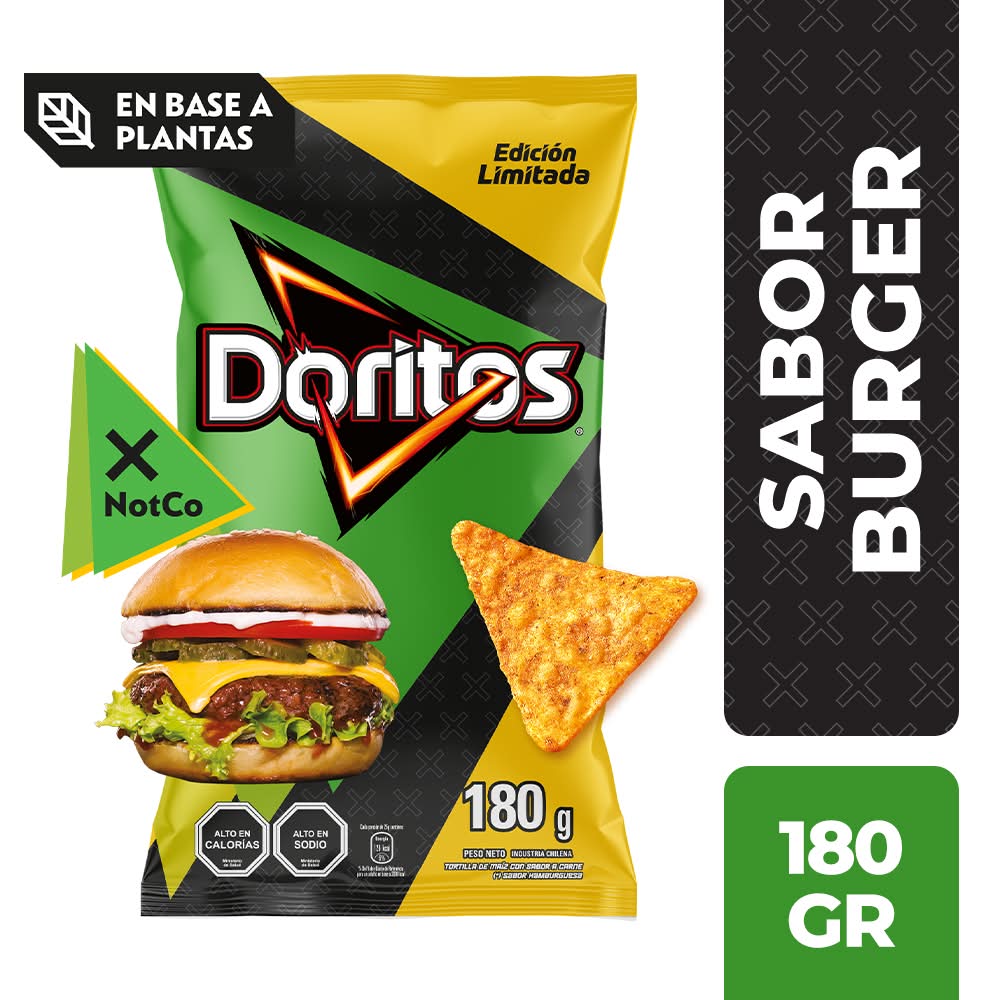Doritos · Snacks notco - Burger (180 g)