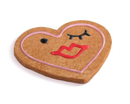 Heart Emoji Gingerbread 