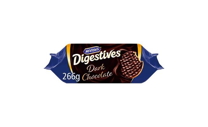 McVitie's Dark Chocolate Digestive Biscuits 266g (393297) 