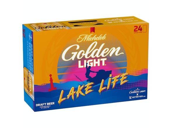 Michelob Golden Light Beer (24 pack, 12 fl oz)