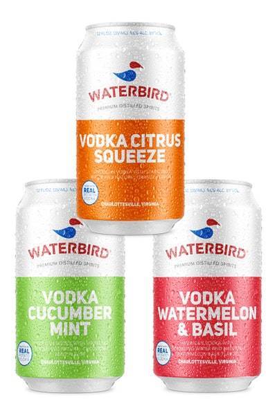 Waterbird Vodka Variety pack Canned Cocktails (6x 12oz cans)