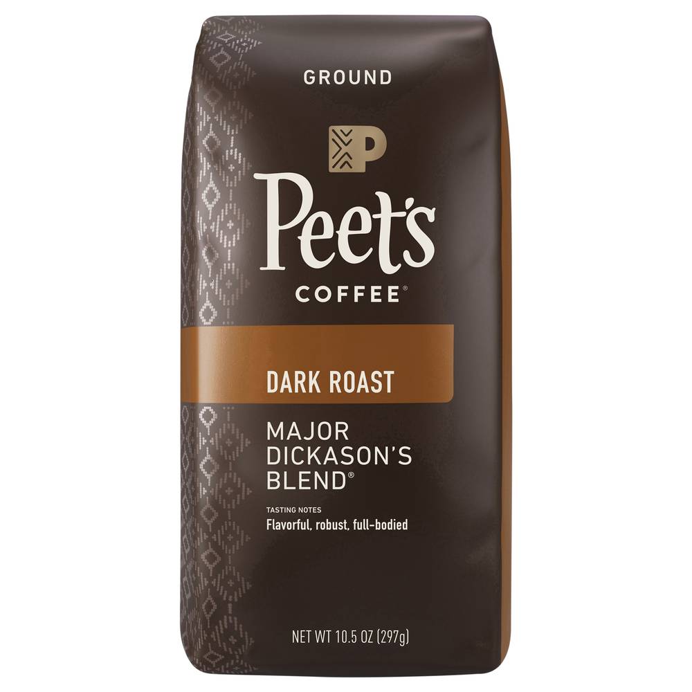 Peet's Coffee Major Dickason's Blend Dark Roast Ground Coffee (10.5 oz)