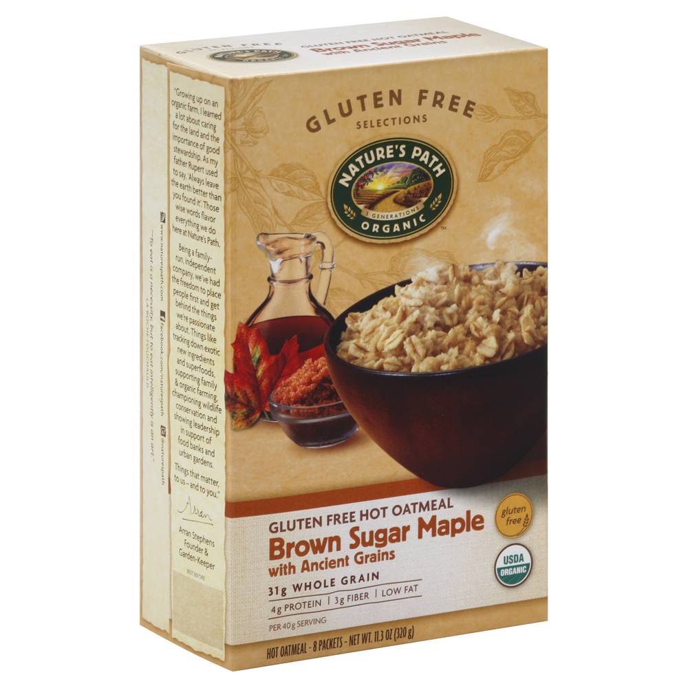 Nature's Path Brown Sugar Maple With Ancient Grains Oatmeal (11.3 oz)