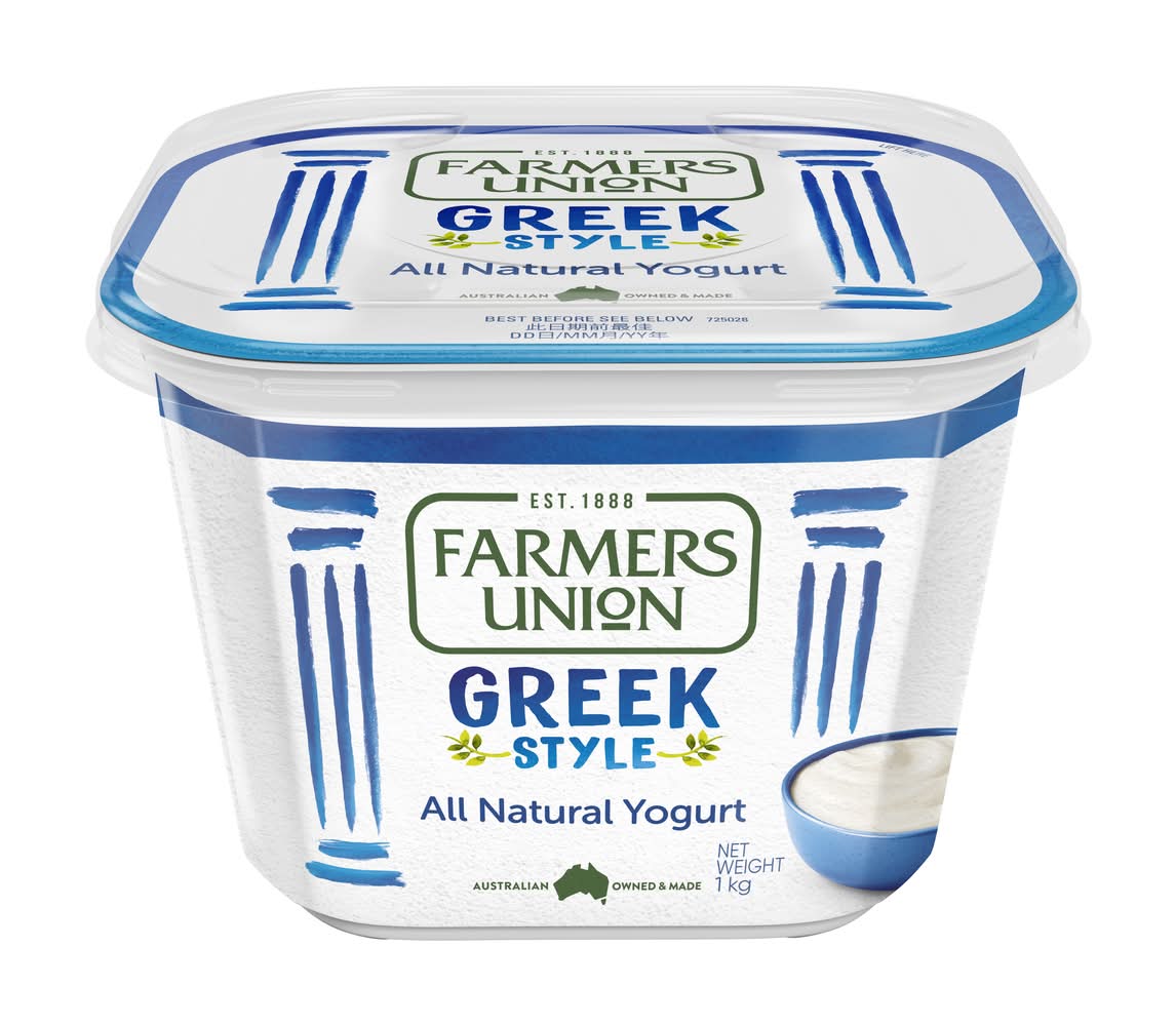 Farmers Union Greek Style All Natural Yogurt (1kg)