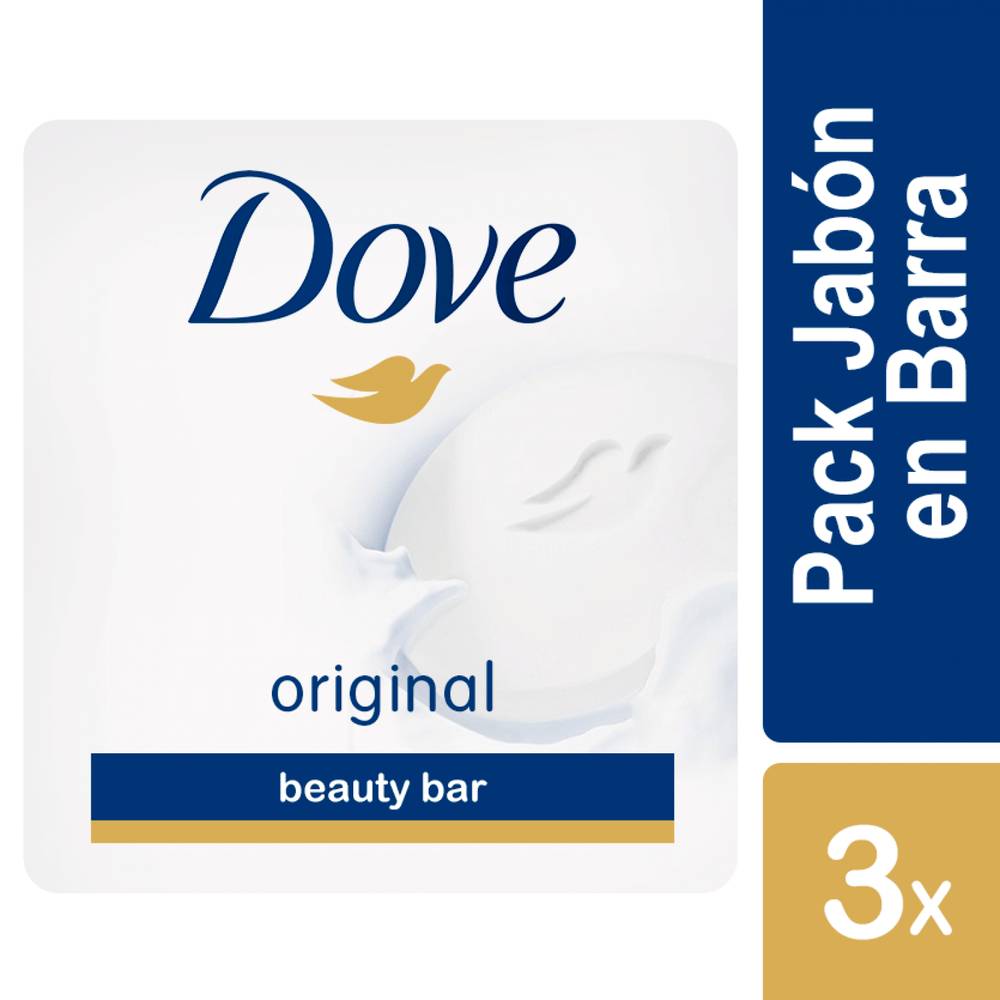 Dove · Pack jabón en barra (3 )