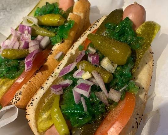 Chicago Style All Beef Hot Dogs